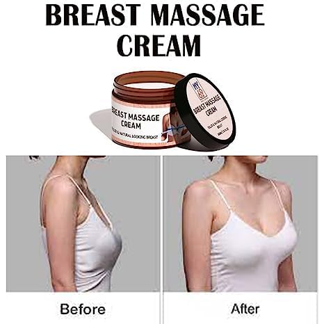 Natural Breast Enlargement Cream - 50g, Enhances Growth & Firms Breasts, Gentle Formula for Lift & Tighten - 1.76floz