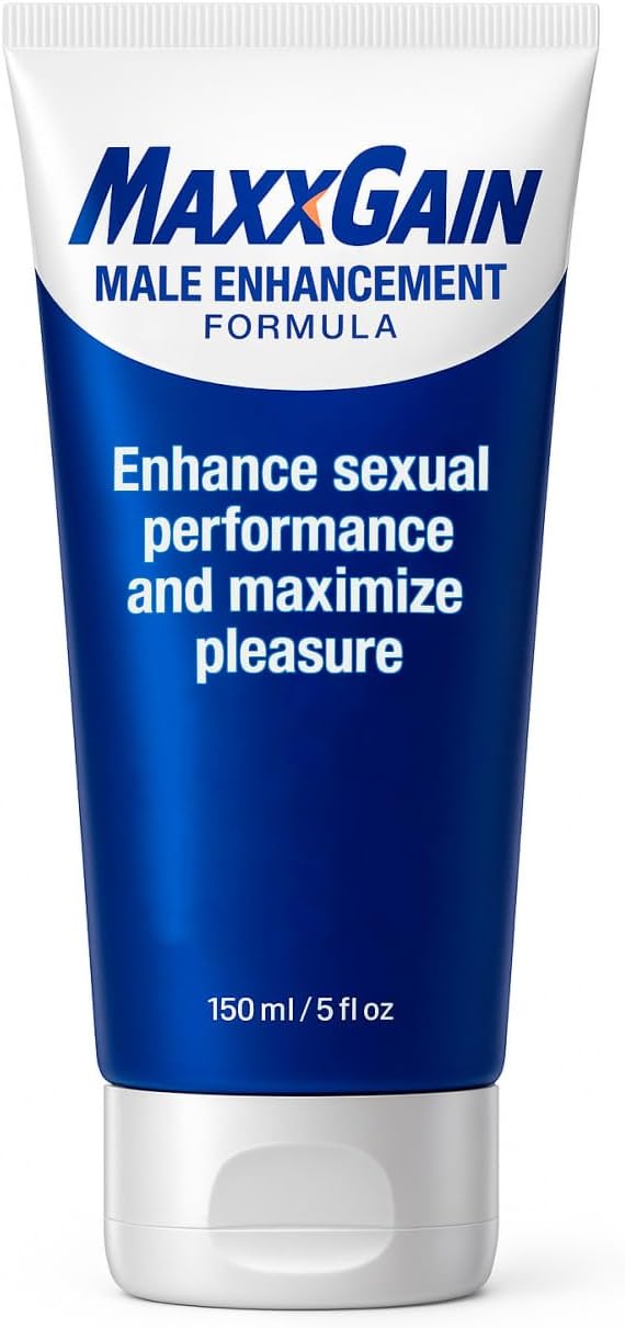 Max Gain Size XXL Enlargement Cream - Massage Gel- For Thickness, Strength and Prolonged Performance