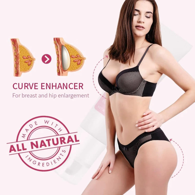 Breast and Butt Enhancement Cream- Booty Enhancing Body Cream 1.58 Fl.Oz