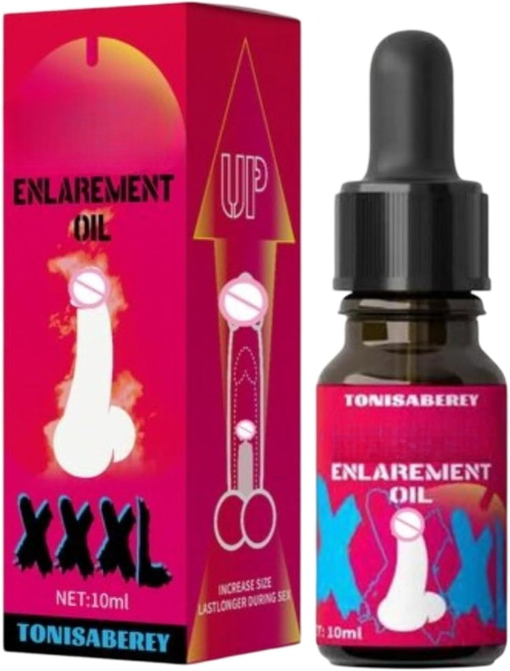 Men's Enlarging Essential Oil - Extra Strength Power Enlarge Massage Gel, Massage Oil 10ml
