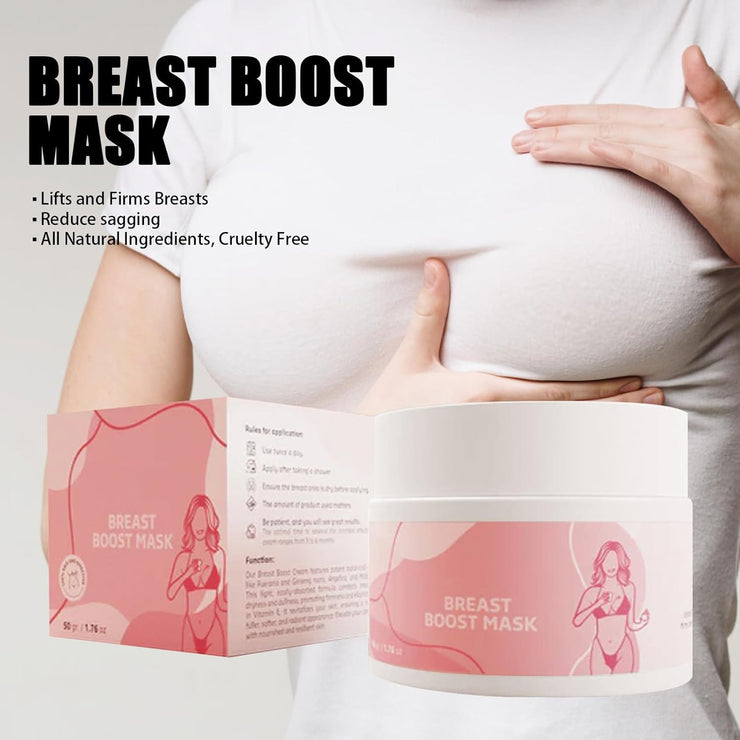 Chest Skin Care Mask for Fast Growth Increase Elasticity Firming Lifting 50 g