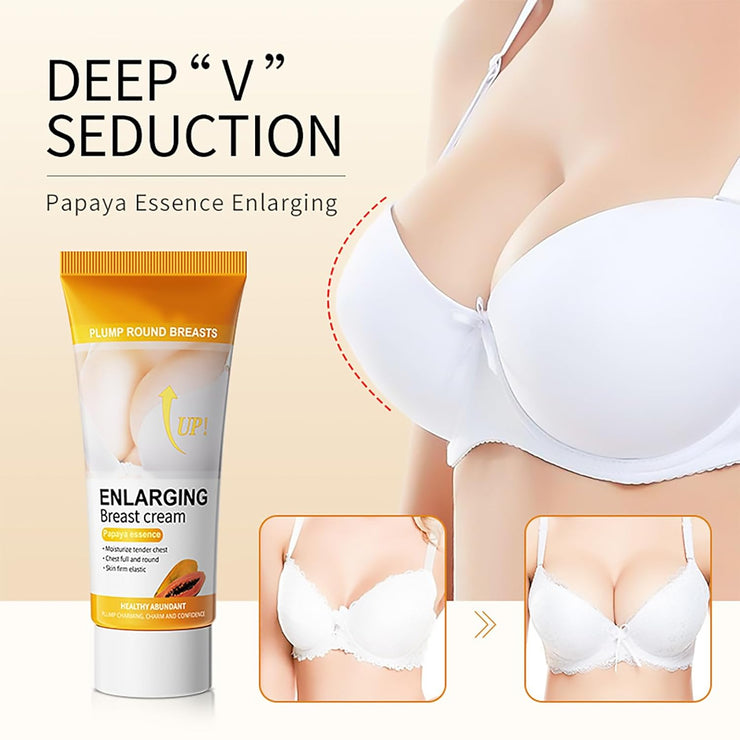 Essence Beauty Cream, Breast Enhancement Cream, Tightens Skin 2.11 Oz