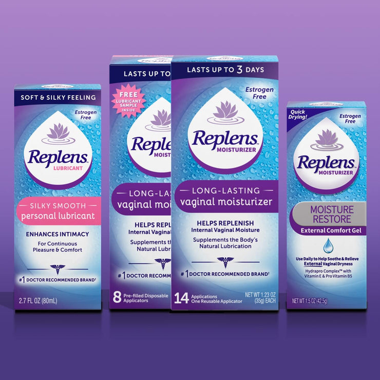Replens Silky Smooth Personal Lubricant, 2.7 Fl Oz