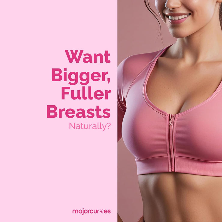 Bust Booster Breast Enhancement Pills – Natural Supplement for Breast Growth