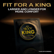 SKYN King Elite Large Size Ultra-Smooth Protection – Non-Latex, 10 Count