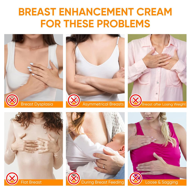 Breast Enhancement Cream, Natural Breast Enlargement Cream