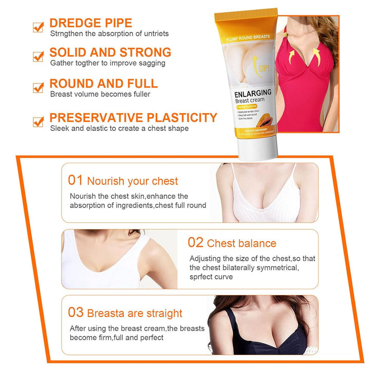 Breast Enhancement Cream, Natural Breast Enlargement Cream