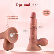 Premium Silicone Thrusting & Vibrating dildo – for Women & Couples