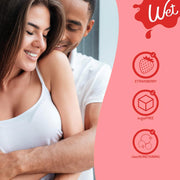 Wet Sexy Strawberry Premium Flavored Edible Lube for Men, Women