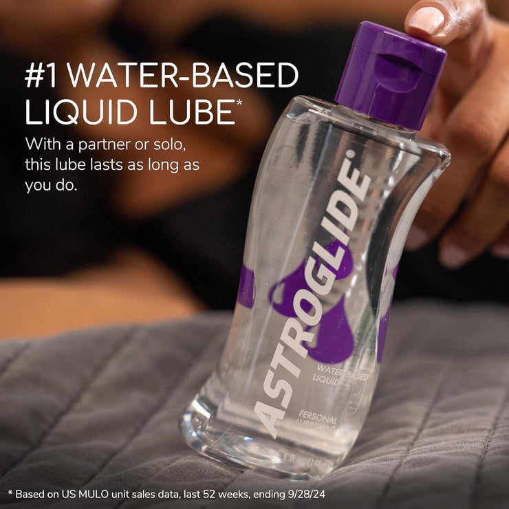 Water Lube (5oz), Liquid Lubricant, Sex Lube, Long-Lasting for Men, Women
