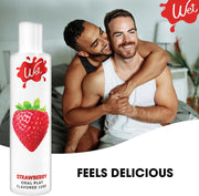 Wet Sexy Strawberry Premium Flavored Edible Lube for Men, Women