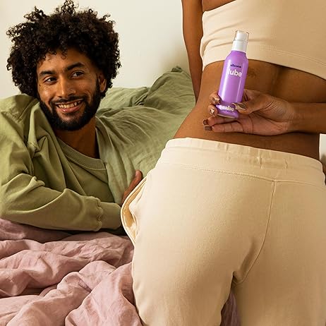 Silicone-Based Personal Lubricant - Hydrating Condom Compatible Lube for Men, Women.
